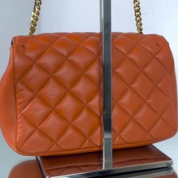 Gianni Versace Medusa Leather Shoulder Bag - Picture 3 of 12